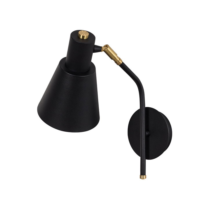 Opviq Sivani - MR-664 Lámpara de pared Negro y dorado Opviq Sivani - MR-664 Lámpara de pared Negro y dorado